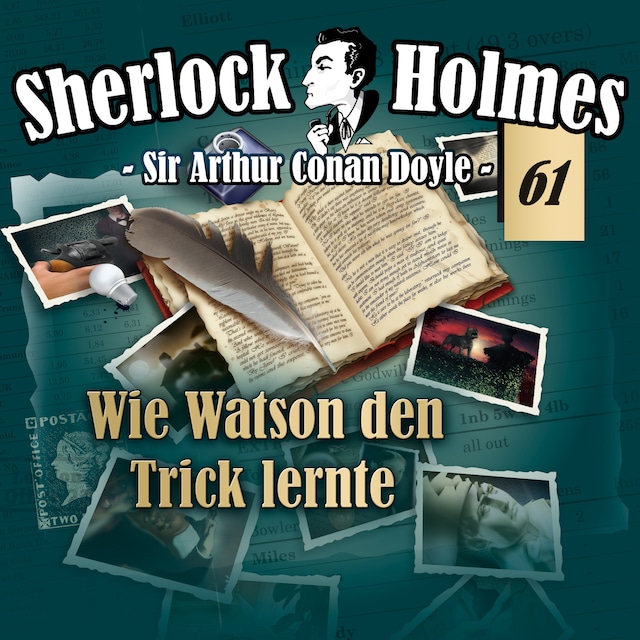 Book cover for Sherlock Holmes, Die Originale, Fall 61: Wie Watson den Trick lernte