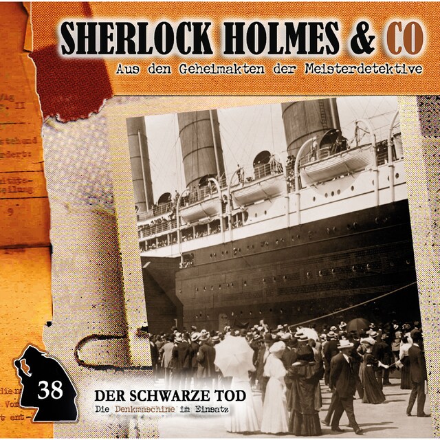 Copertina del libro per Sherlock Holmes & Co, Folge 38: Der schwarze Tod