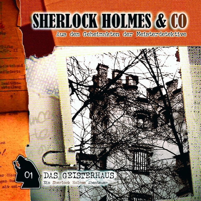 Kirjankansi teokselle Sherlock Holmes & Co, Folge 1: Das Geisterhaus