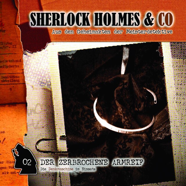 Copertina del libro per Sherlock Holmes & Co, Folge 2: Der zerbrochene Armreif