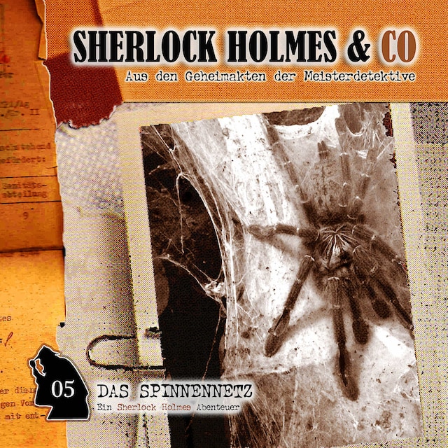 Book cover for Sherlock Holmes & Co, Folge 5: Das Spinnennetz