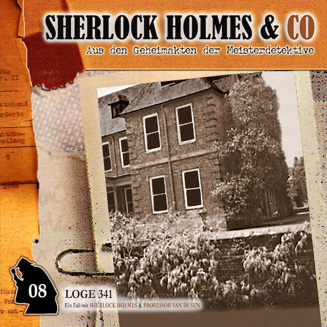 Bogomslag for Sherlock Holmes & Co, Folge 8: Loge 341