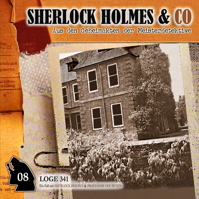 Bokomslag för Sherlock Holmes & Co, Folge 8: Loge 341