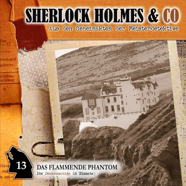 Buchcover für Sherlock Holmes & Co, Folge 13: Das flammende Phantom