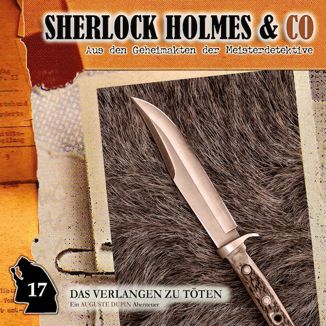 Book cover for Sherlock Holmes & Co, Folge 17: Das Verlangen zu töten