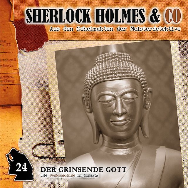 Bokomslag for Sherlock Holmes & Co, Folge 24: Der grinsende Gott