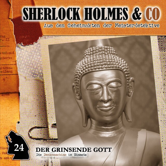 Bokomslag för Sherlock Holmes & Co, Folge 24: Der grinsende Gott