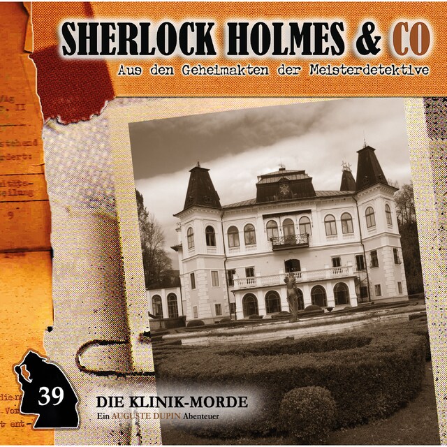 Boekomslag van Sherlock Holmes & Co, Folge 39: Die Klinik-Morde