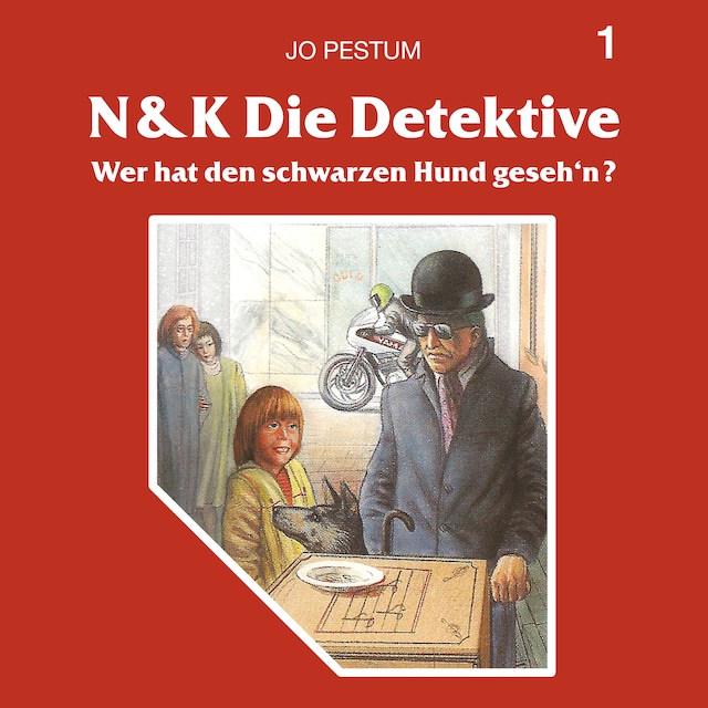 Buchcover für N&K Die Detektive, Folge 1: Wer hat den schwarzen Hund geseh'n?