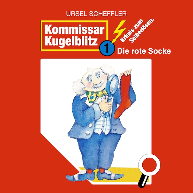 Bokomslag for Kommissar Kugelblitz, Folge 1: Die rote Socke