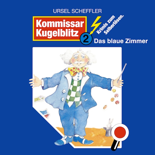 Book cover for Kommissar Kugelblitz, Folge 2: Das blaue Zimmer