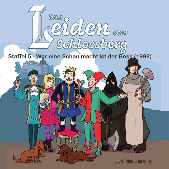 Book cover for Das Leiden vom Schlossberg, Staffel 5: Wer eine Schau macht ist der Boss (1998), Folge 121-150