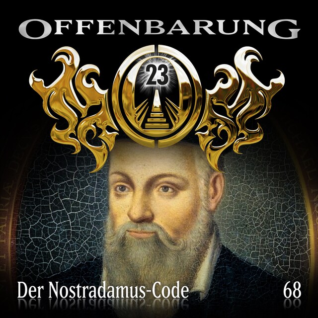 Kirjankansi teokselle Offenbarung 23, Folge 68: Der Nostradamus-Code