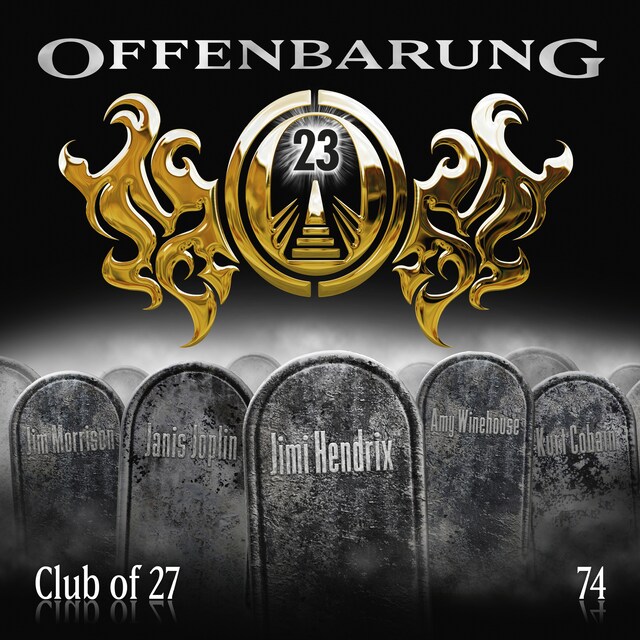 Kirjankansi teokselle Offenbarung 23, Folge 74: Club of 27