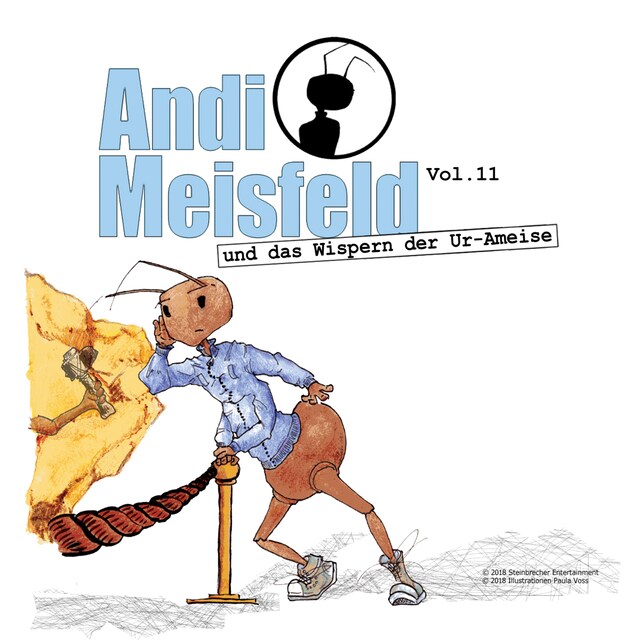 Couverture de livre pour Andi Meisfeld, Folge 11: Andi Meisfeld und das Wispern der Ur-Ameise