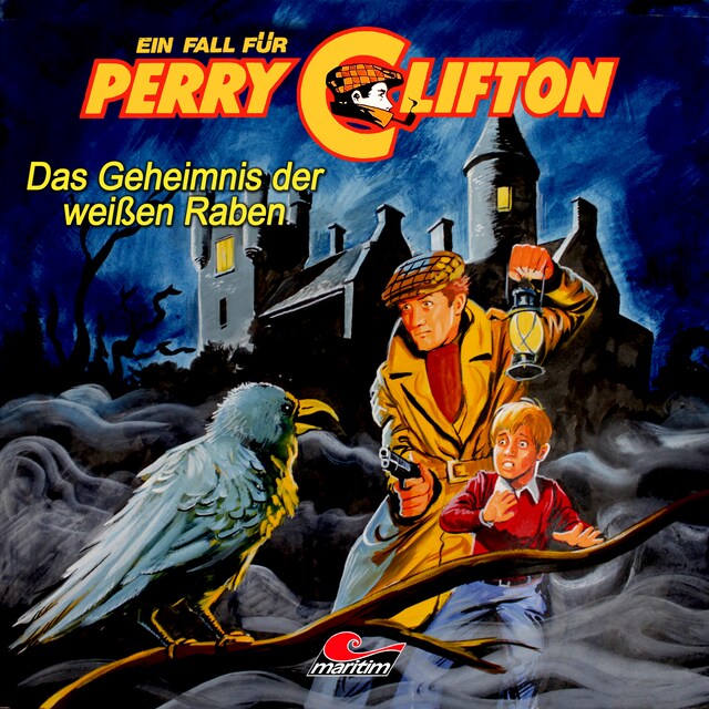 Portada de libro para Perry Clifton, Das Geheimnis der weißen Raben