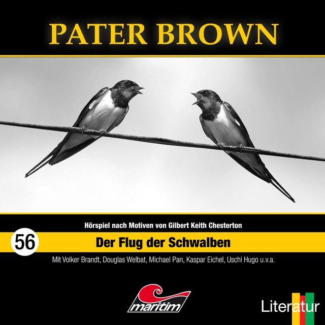 Bokomslag för Pater Brown, Folge 56: Der Flug der Schwalben