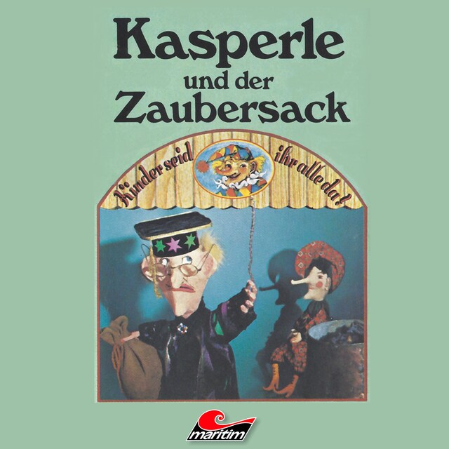 Kirjankansi teokselle Kasperle, Kasperle und der Zaubersack