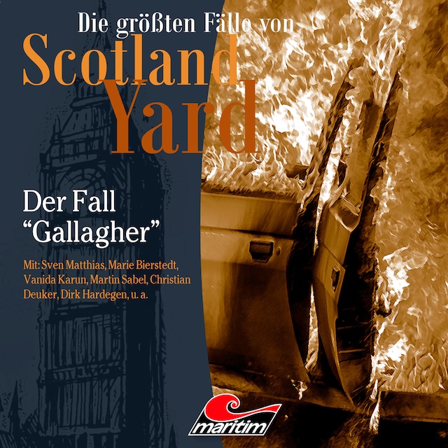 Book cover for Die größten Fälle von Scotland Yard, Folge 35: Der Fall "Gallagher"