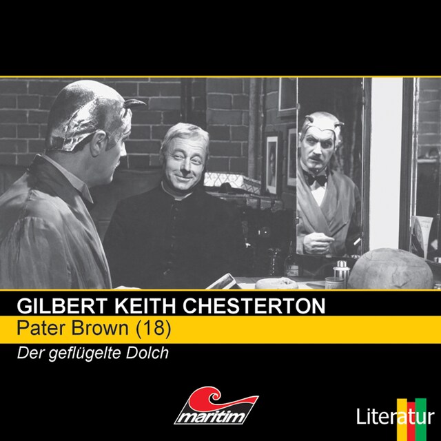 Bokomslag för Pater Brown, Folge 18: Der geflügelte Dolch