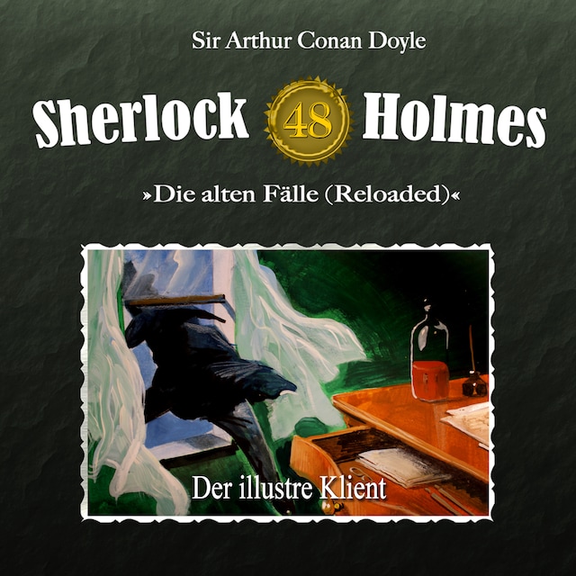 Book cover for Sherlock Holmes, Die alten Fälle (Reloaded), Fall 48: Der illustre Klient