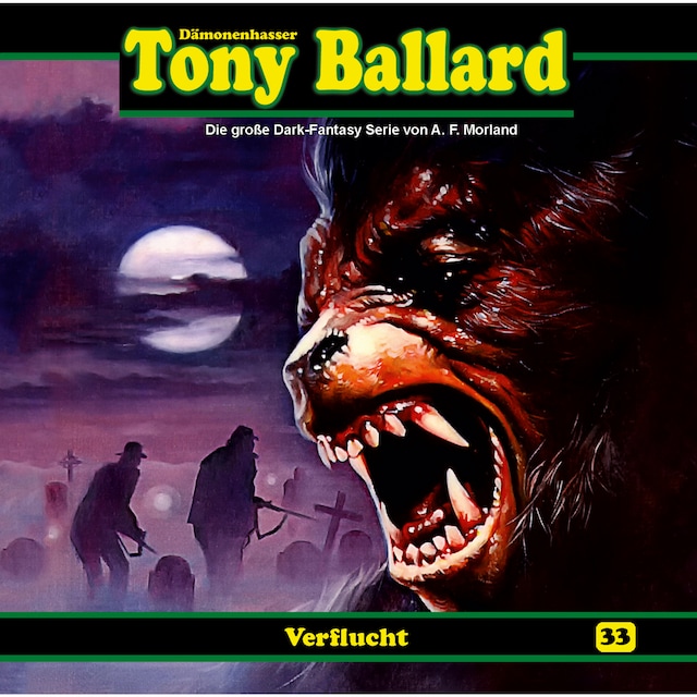 Tony Ballard, Folge 33: Verflucht Book cover for Tony Ballard, Folge 33: Verflucht