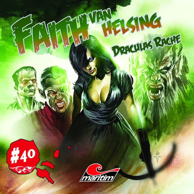 Book cover for Faith - The Van Helsing Chronicles, Folge 40: Draculas Rache