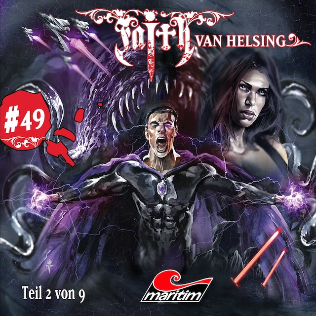 Boekomslag van Faith - The Van Helsing Chronicles, Folge 49: Das Erwachen der Finsternis