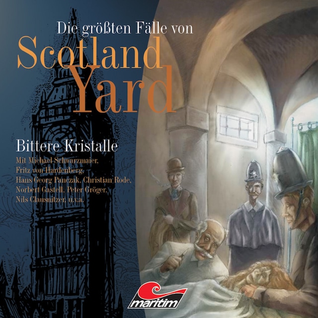 Bokomslag för Die größten Fälle von Scotland Yard, Folge 1: Bittere Kristalle