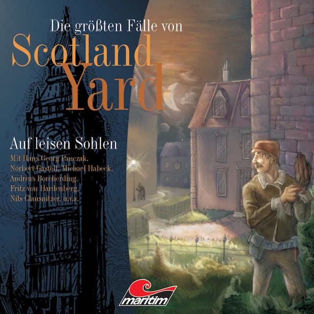 Book cover for Die größten Fälle von Scotland Yard, Folge 2: Auf leisen Sohlen