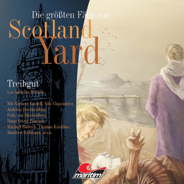 Couverture de livre pour Die größten Fälle von Scotland Yard, Folge 3: Treibgut