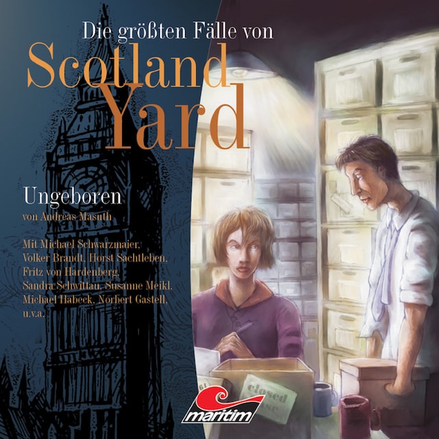 Couverture de livre pour Die größten Fälle von Scotland Yard, Folge 4: Ungeboren