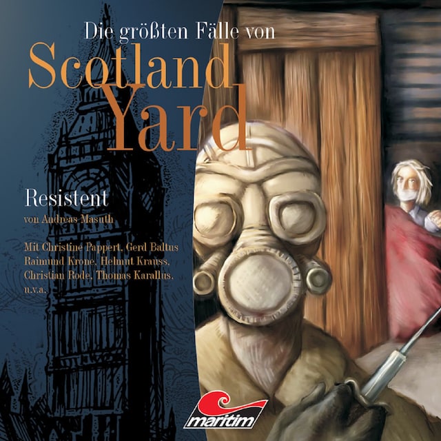 Book cover for Die größten Fälle von Scotland Yard, Folge 6: Resistent