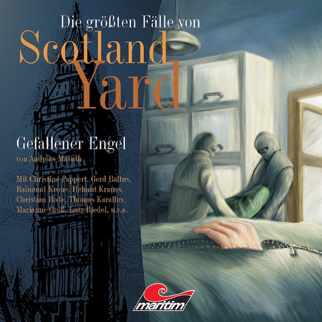Copertina del libro per Die größten Fälle von Scotland Yard, Folge 7: Gefallener Engel