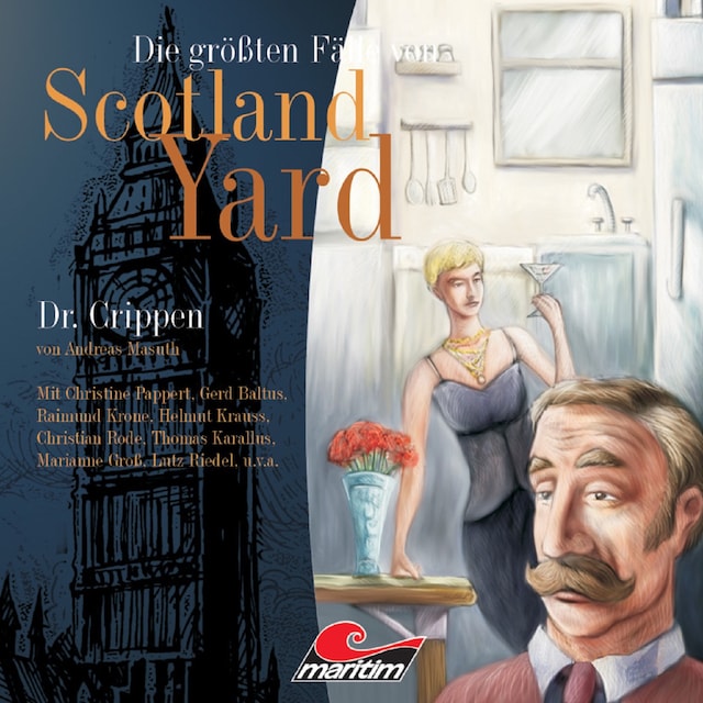 Book cover for Die größten Fälle von Scotland Yard, Folge 8: Dr. Crippen