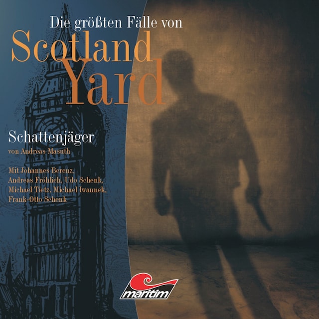 Book cover for Die größten Fälle von Scotland Yard, Folge 11: Schattenjäger