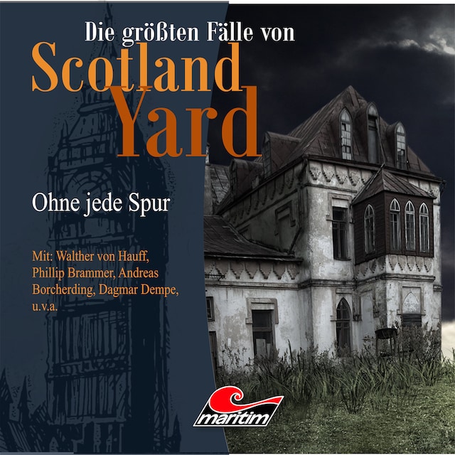 Boekomslag van Die größten Fälle von Scotland Yard, Folge 19: Ohne jede Spur