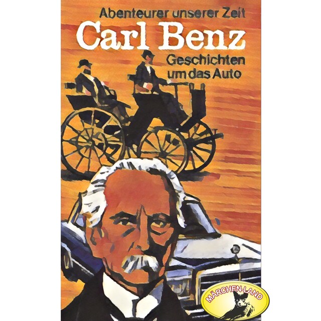 Kirjankansi teokselle Abenteurer unserer Zeit, Carl Benz