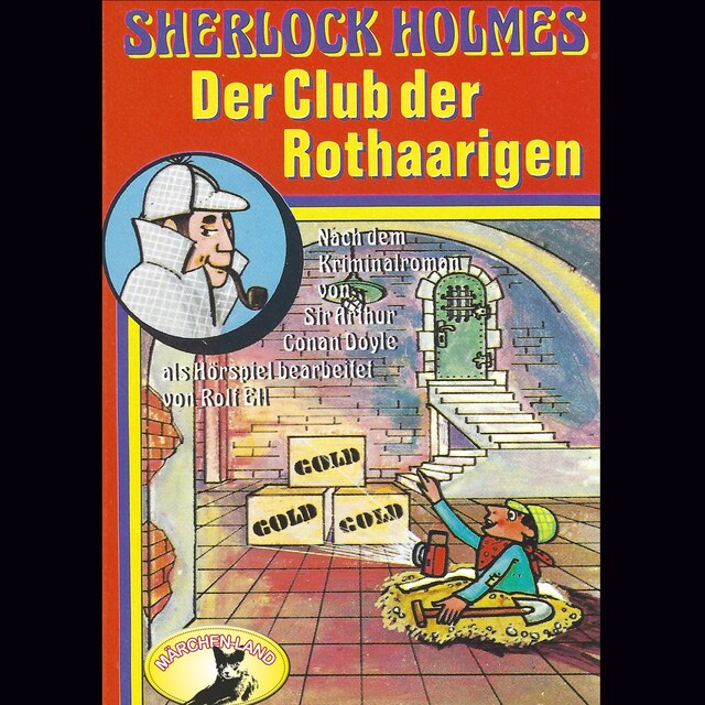 Boekomslag van Sherlock Holmes, Der Club der Rothaarigen