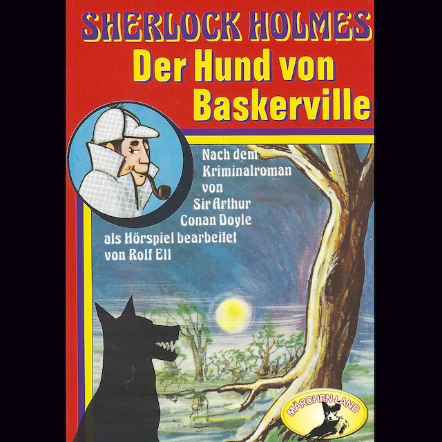 Boekomslag van Sherlock Holmes, Der Hund von Baskerville