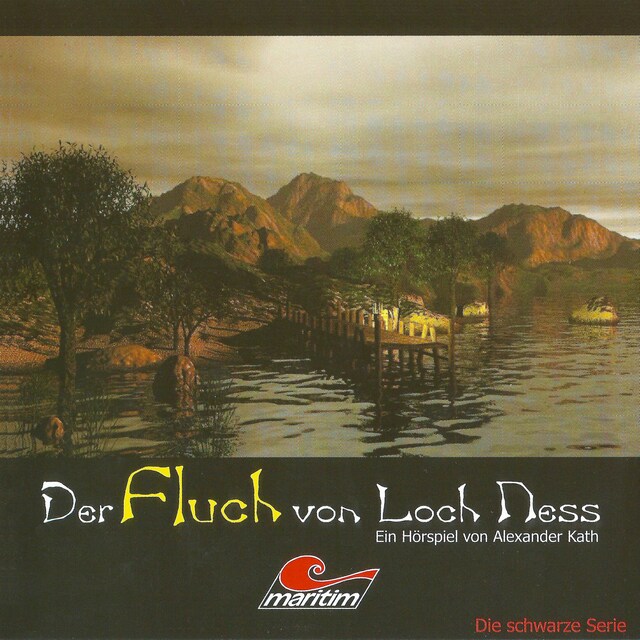 Book cover for Die schwarze Serie, Folge 3: Der Fluch von Loch Ness