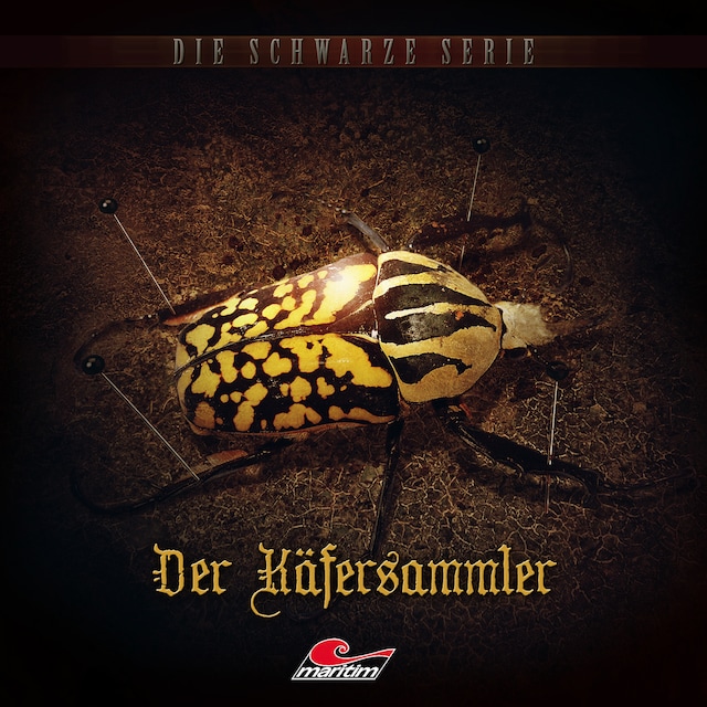 Book cover for Die schwarze Serie, Folge 8: Der Käfersammler