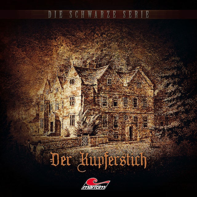 Couverture de livre pour Die schwarze Serie, Folge 9: Der Kupferstich