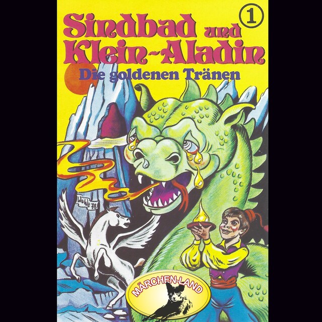 Couverture de livre pour Sindbad und Klein-Aladin, Folge 1: Die goldenen Tränen