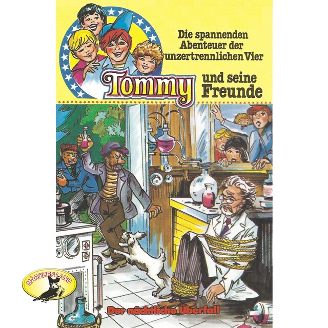 Kirjankansi teokselle Tommy und seine Freunde, Folge 9: Der nächtliche Überfall