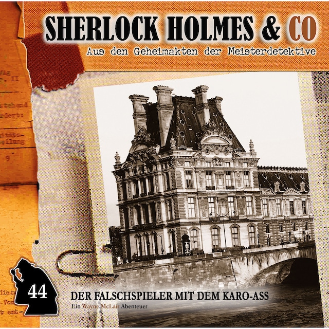 Okładka książki dla Sherlock Holmes & Co, Folge 44: Der Falschspieler mit dem Karo-Ass