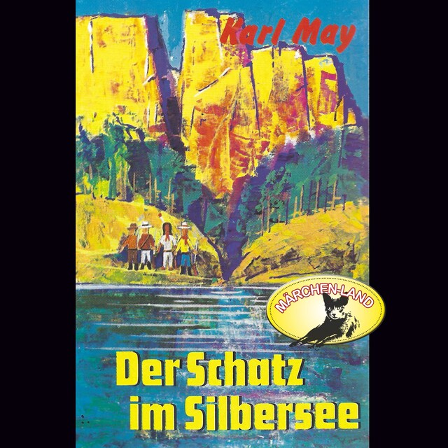 Book cover for Karl May, Der Schatz im Silbersee