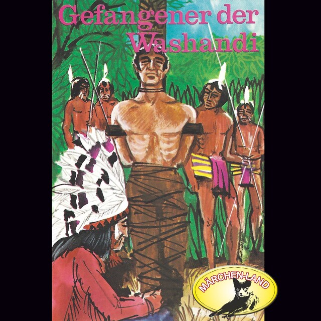 Buchcover für Karl May, Gefangener der Washandi