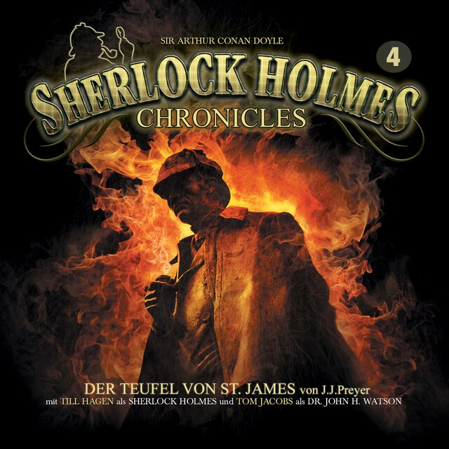Boekomslag van Sherlock Holmes Chronicles, Folge 4: Der Teufel von St. James