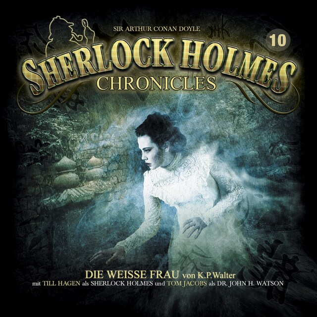 Buchcover für Sherlock Holmes Chronicles, Folge 10: Die weiße Frau